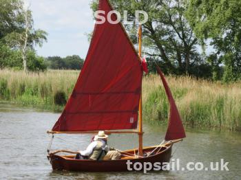 For Sale - 1997 12ft Gunter Rigged Sailing Dinghy & Trailer