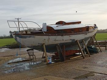 For Sale - 1927 Danish Spidsgatter Double Ended Hull (Project)
